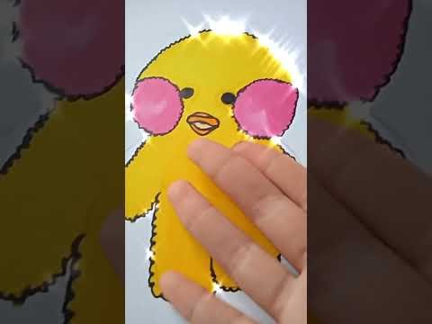 Бумажная уточка из тик тока