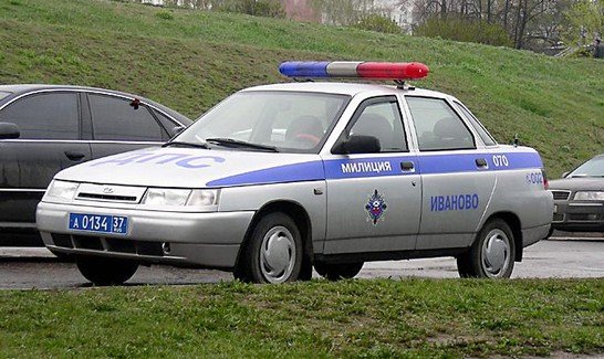 Лада 2110 милиция