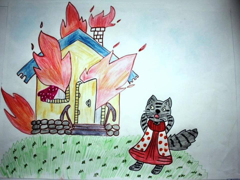 Аварийный пожар дома фон • наклейки на стену изображение, рисунок, фон | natali-fashion.ru