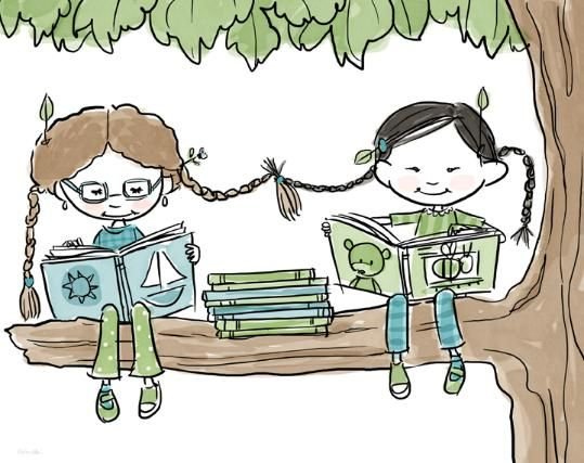 Рисунок книга лучший друг
