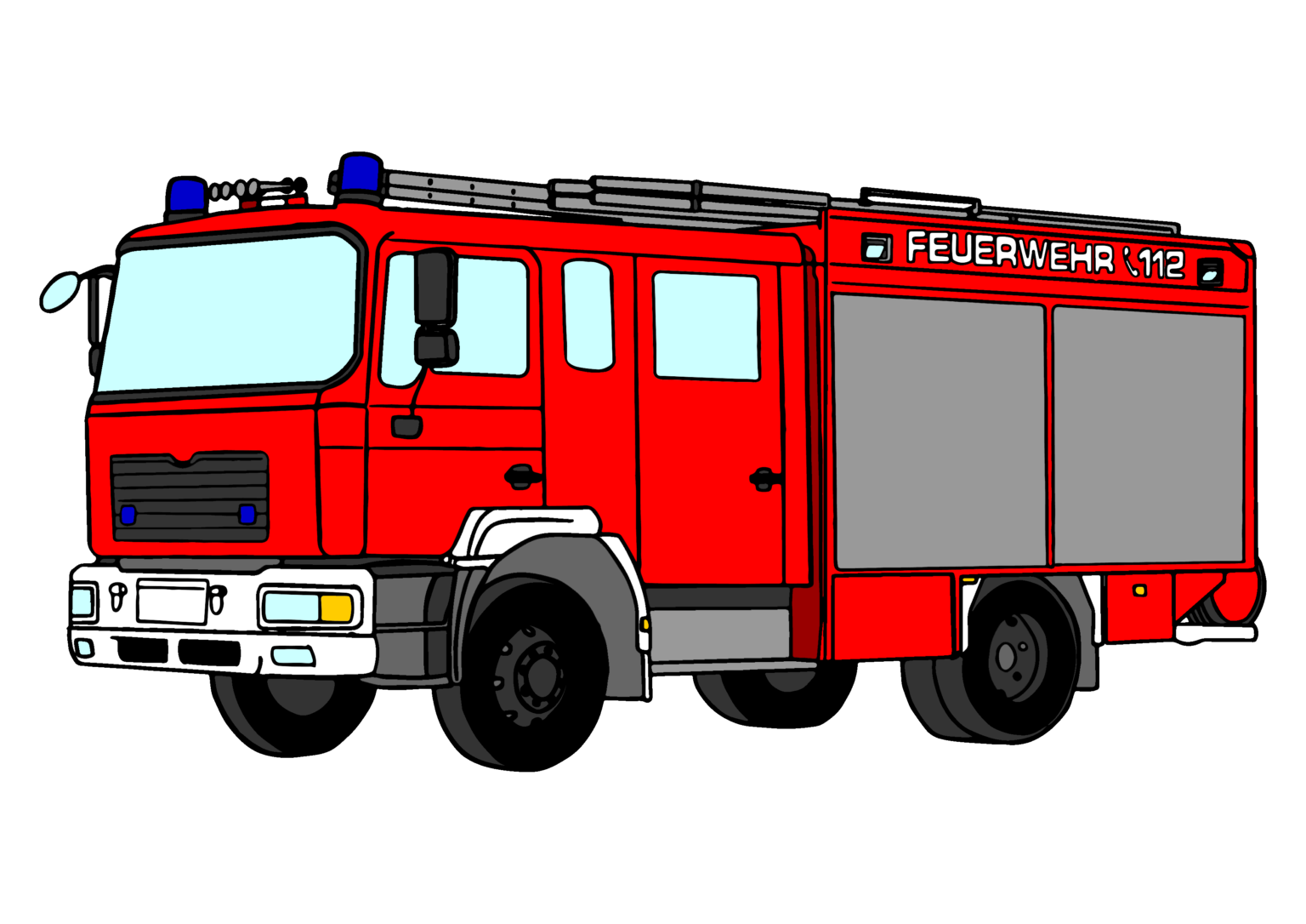 Пожарная машина | Пикабу