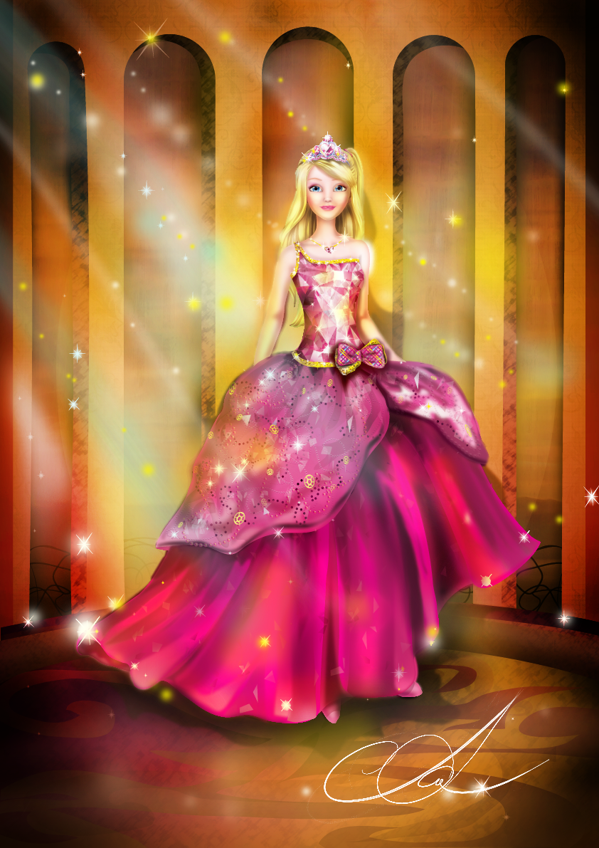 Кукла Барби 'Принцесса Блэр' (Blair), из серии 'Академия Принцесс', Barbie, Mattel [V]