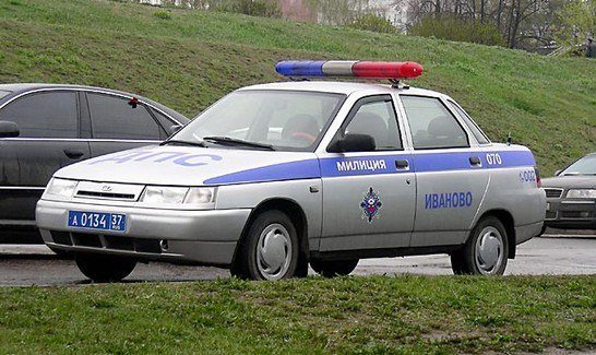 ВАЗ 2110 милиция