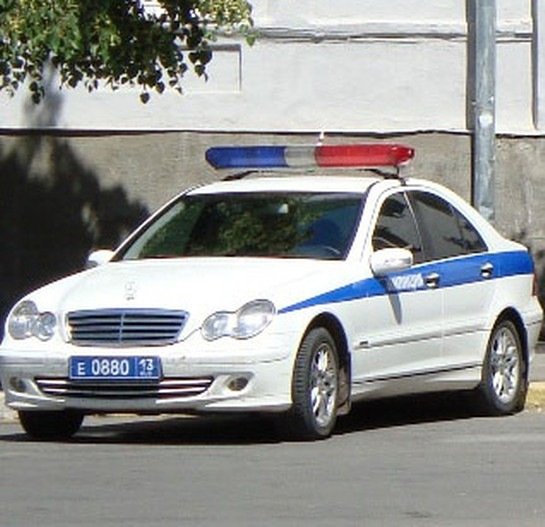 W210 Мерседес милиция