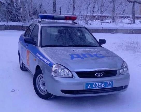 ВАЗ Лада Приора 2170 полиция
