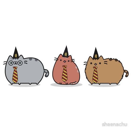 Коты Пушины Гарри Поттер