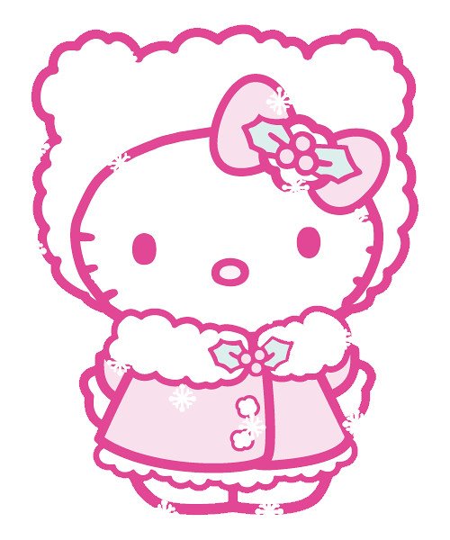 Одежда для бумажной hello Kitty