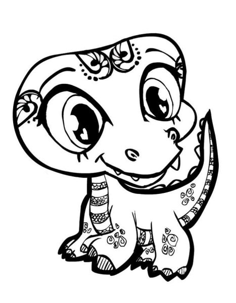 Раскраска Littlest Pet shop