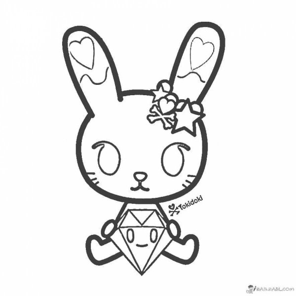 Tokidoki раскраска