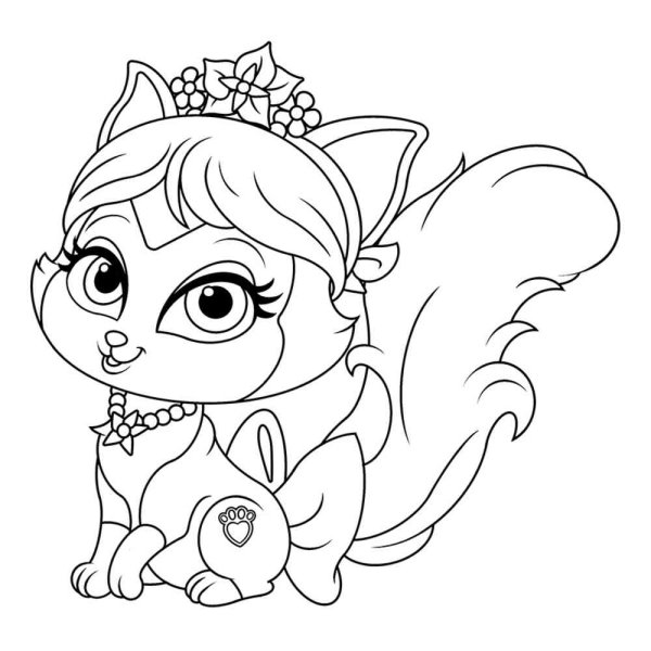 Раскраски Palace Pets
