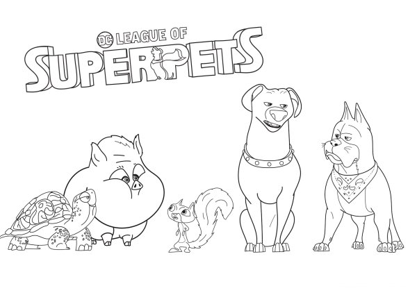 SOS Pets раскраски