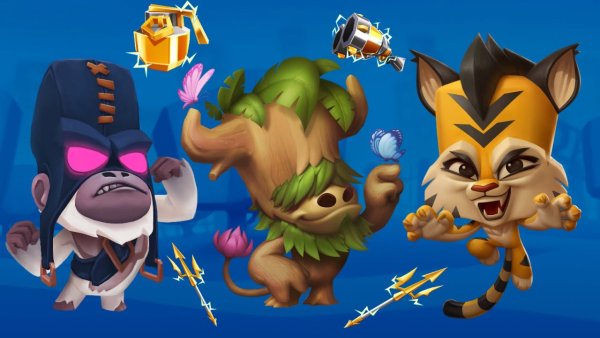 Герои игры Zooba