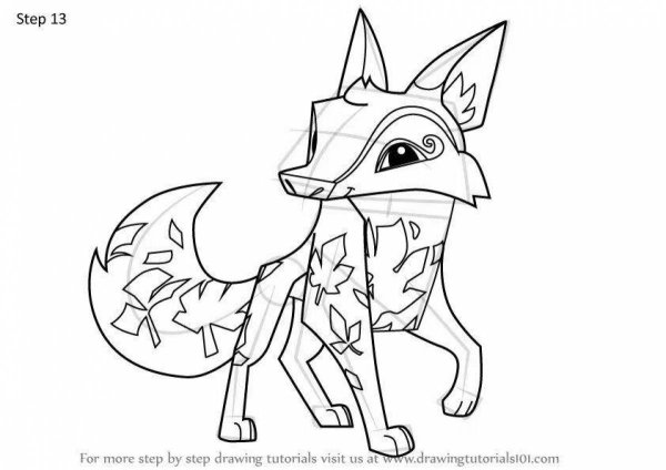 Койот из игры animal Jam
