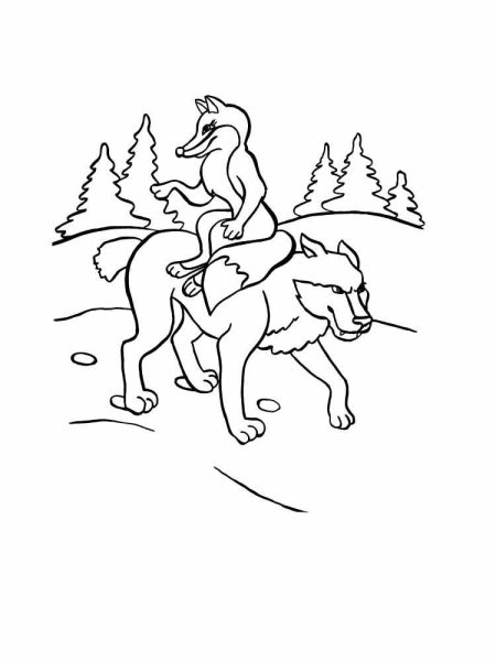 Зимовье зверей