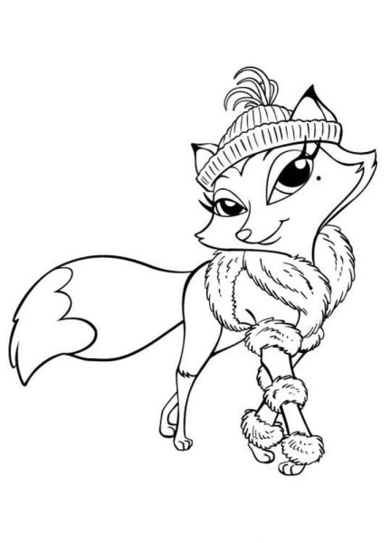 Bratz Petz раскраска