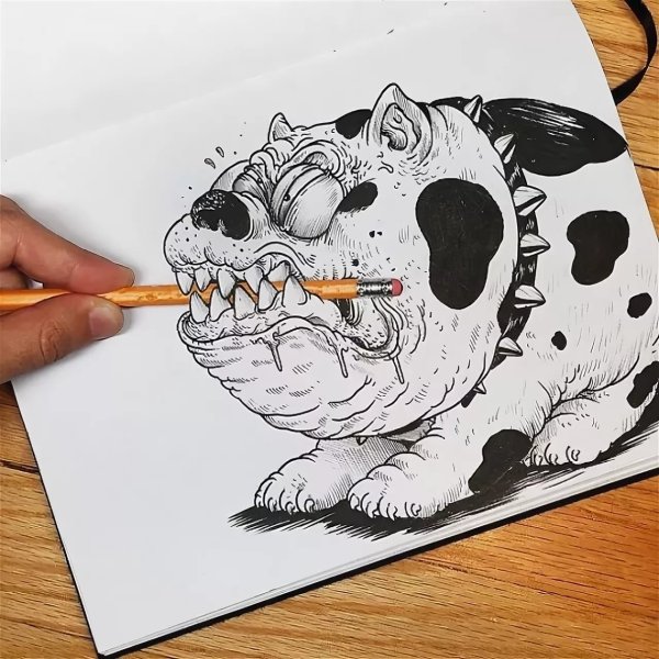 Рисунки маркерами