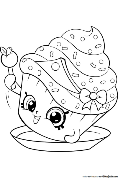 Раскраски Шопкинс