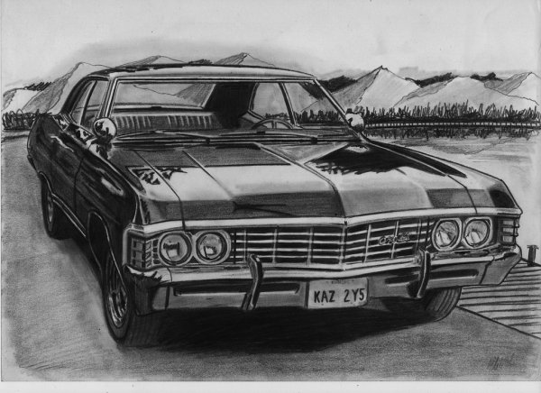 Шевроле Импала 1967 арт