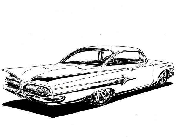Chevrolet Impala 1960 Lowrider