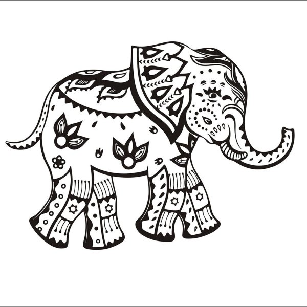 Идеи на тему «Индийские мотивы» (83) | раскраска мандала, индийский торт, раскраски