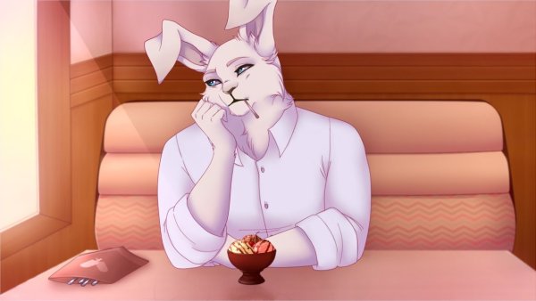 Фурри новелла Tennis Ace