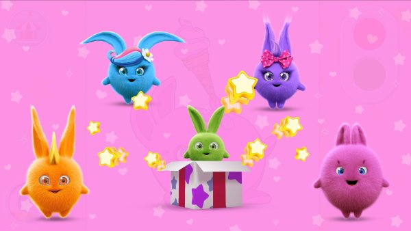 Герои мультика Sunny Bunnies