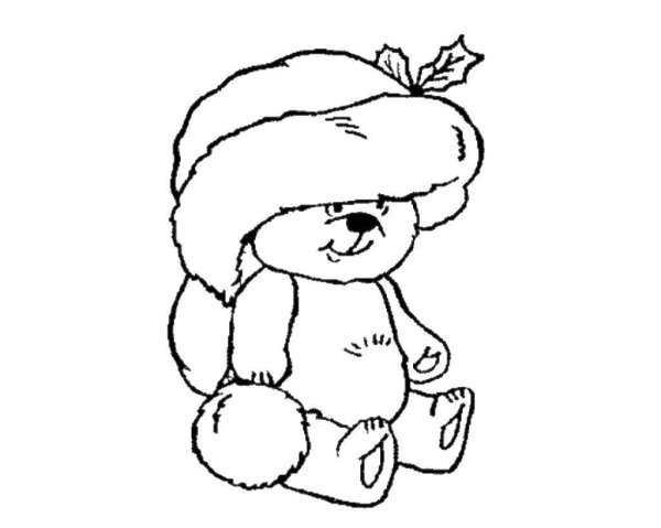 Раскраска зайчик