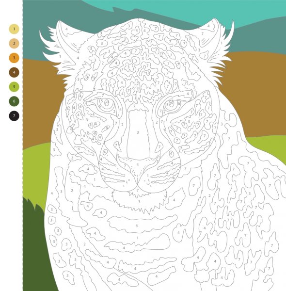Coloristic. Цветовой квест по номерам