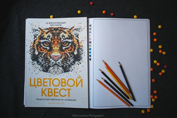 Цветовой квест раскраска