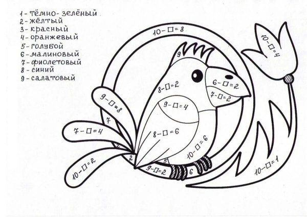 Математическая раскраска