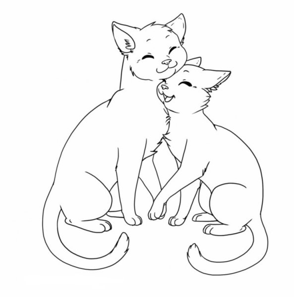 Коты Воители лайн семья
