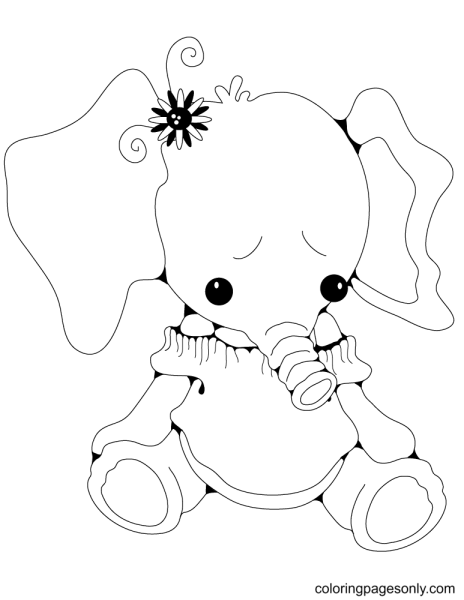 Раскраска Beanie Boo
