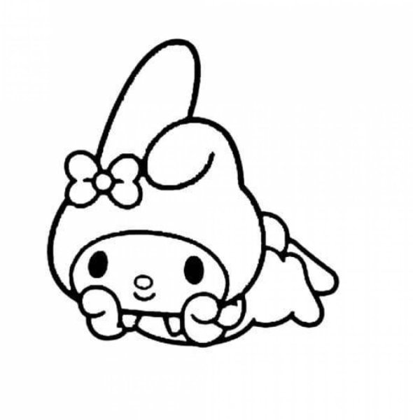 Hello, Kitty! Раскраска