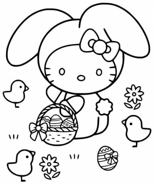 Sunny Bunnies раскраска