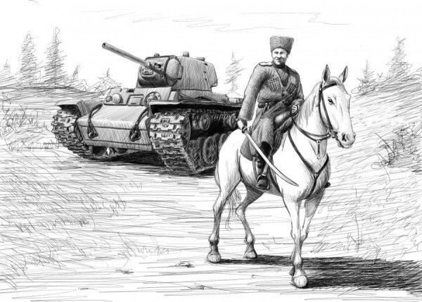 Война рисунок карандашом