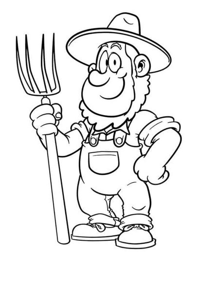 Farmer раскраска