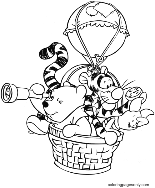Раскраска Тигренок для детей 4-5 лет