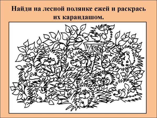 Найди кто спрятался на картинке