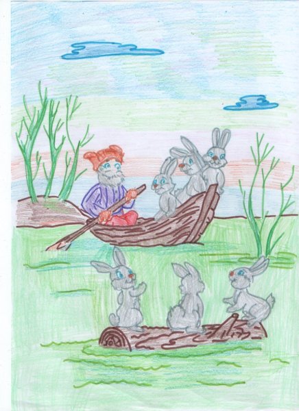 Раскраски дед мазай и зайцы (53 фото)