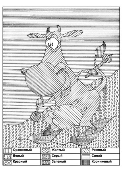 Рисунки штриховки для школьников