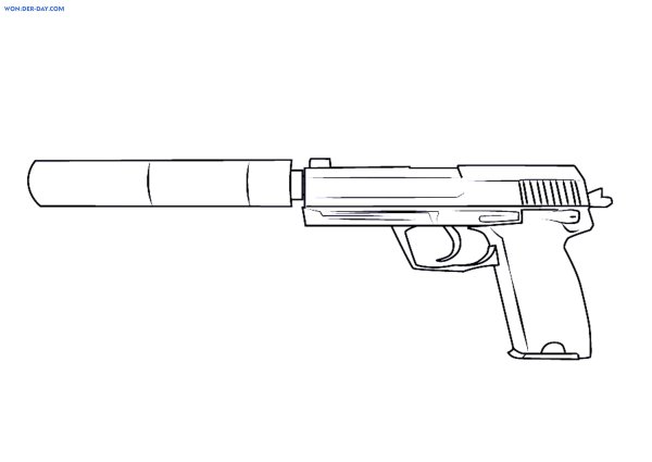 М416 автомат чертеж