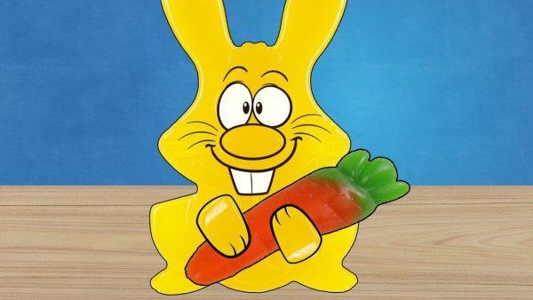 Раскраски желейный заяц харитон (55 фото)