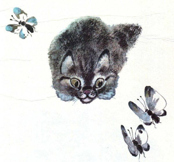 Котенок Тюпа Чарушин