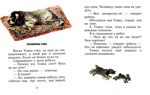 Евгений Чарушин рассказы про Томку