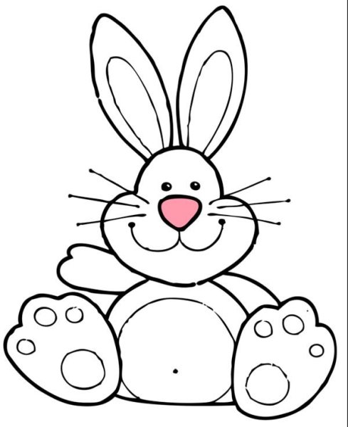 Раскраска Hop Bunny