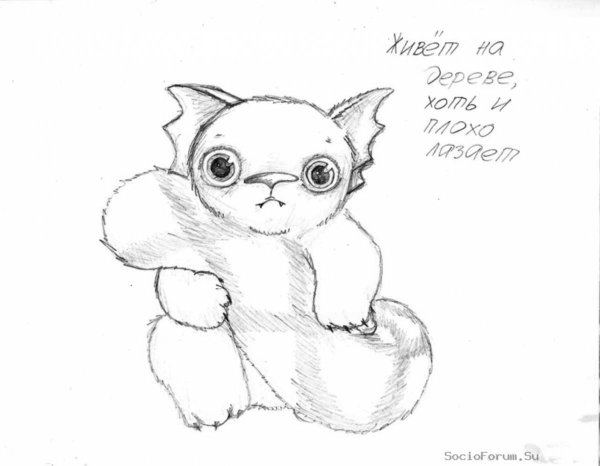 Рисунок несуществующего животного