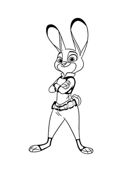 Джуди Хоппс model Sheet
