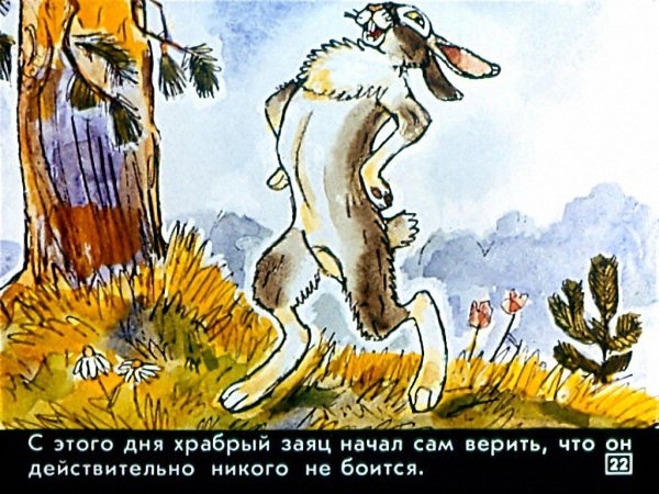 Мамин-Сибиряк сказка про храброго зайца