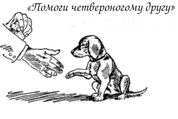 Собака дает лапу иллюстрация