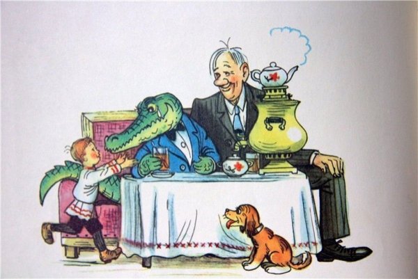 Корней Чуковский "крокодил"